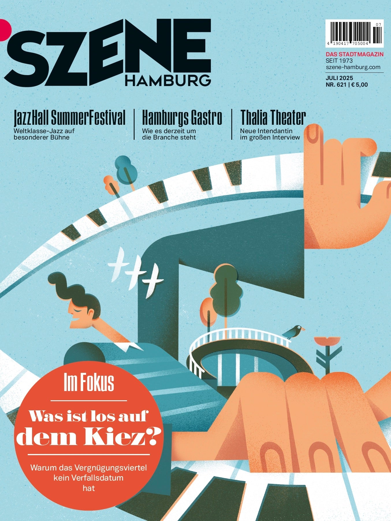 SZENE HAMBURG 2025 - 07 „Was ist los auf dem Kiez?" - SZENE HAMBURG Shop