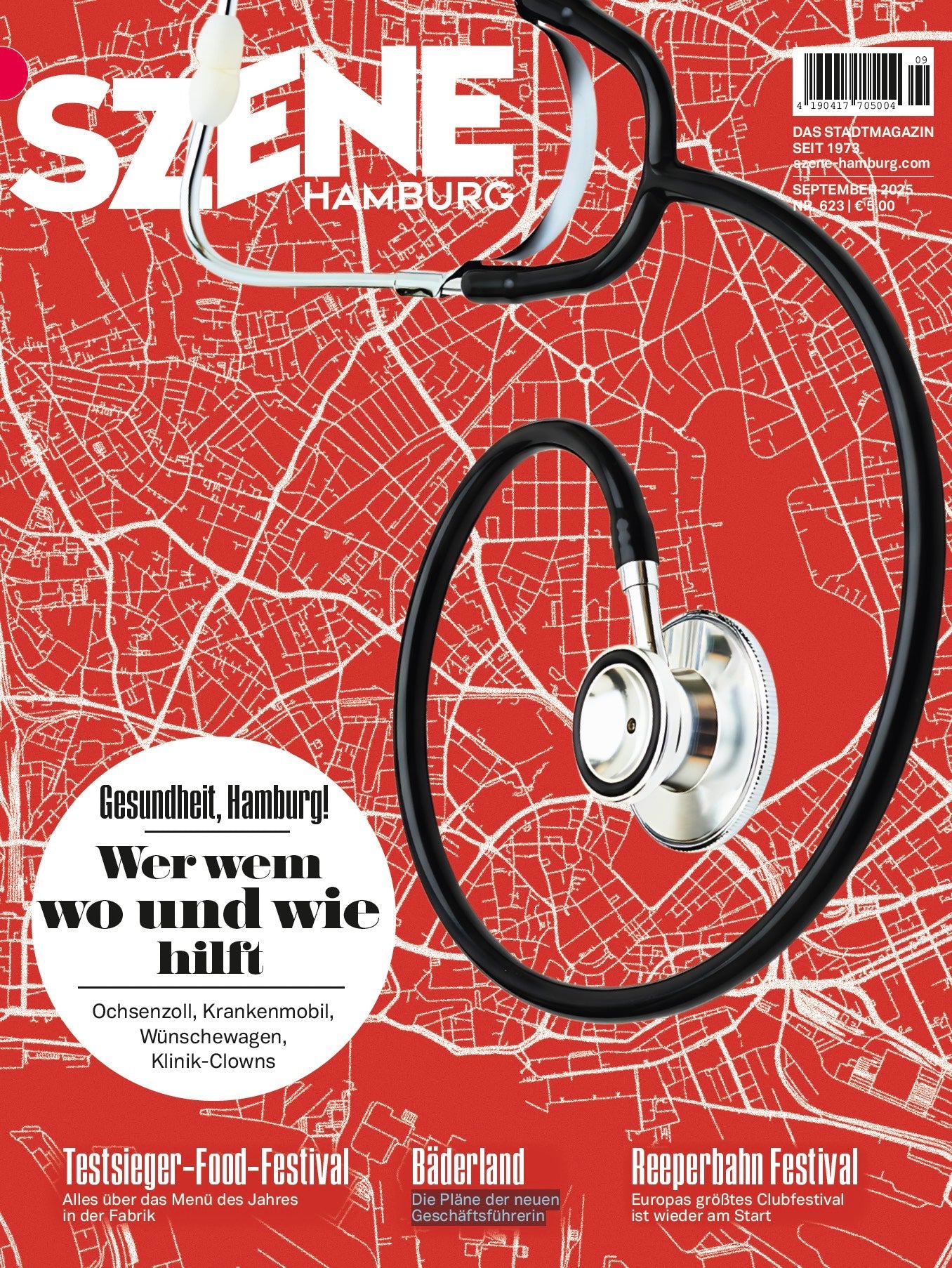 SZENE HAMBURG 2025 - 09 „Gesundheit, Hamburg!" - SZENE HAMBURG Shop