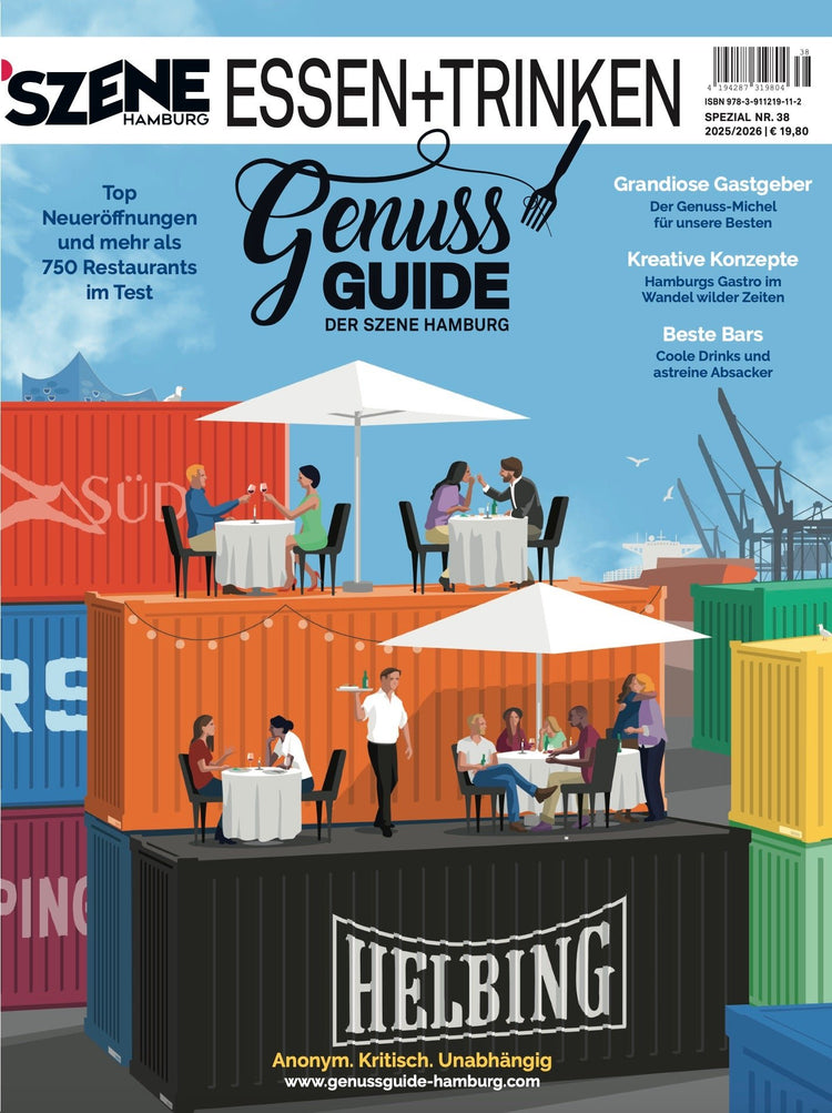 SZENE HAMBURG ESSEN+TRINKEN 38/2025 „Genuss - Guide“ - SZENE HAMBURG Shop