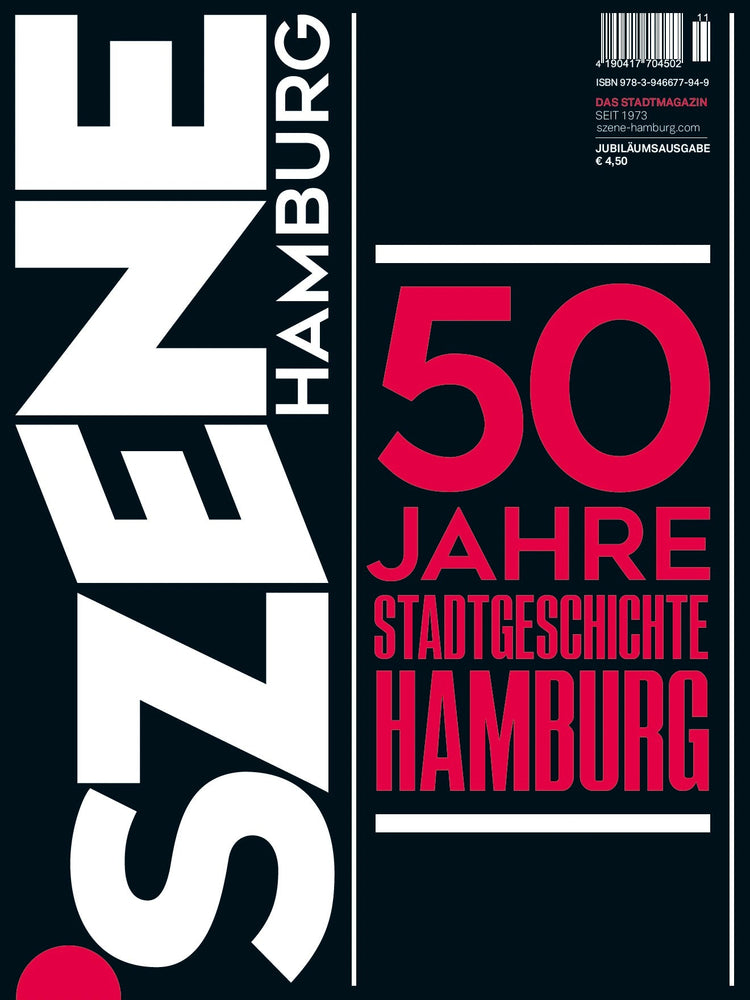 „50 Jahre SZENE HAMBURG – Zum Jubiläum gibt es noch mehr SZENE HAMBURG“ - SZENE HAMBURG Shop