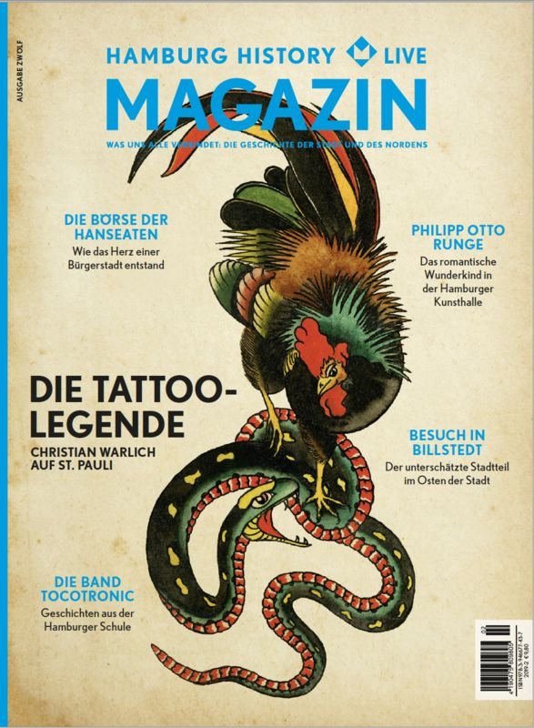 Hamburg History Live 02/2019 "Die Tattoo-Legende" - SZENE HAMBURG Shop