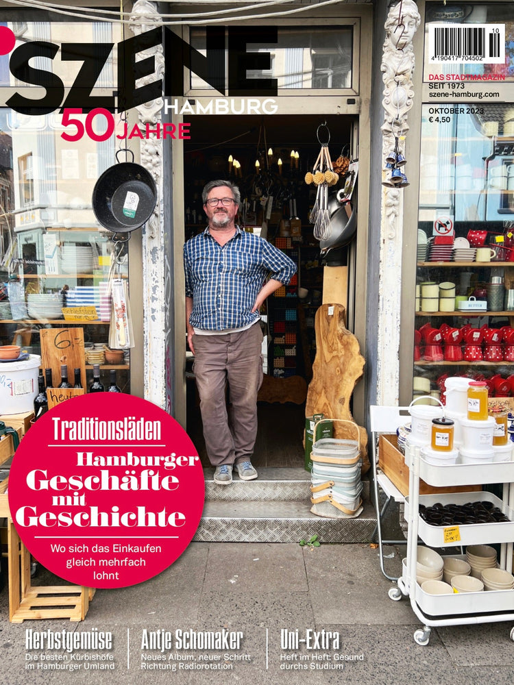 SZENE HAMBURG 10/2023 „Traditionsläden – Hamburger Geschäfte mit Geschichte“ - SZENE HAMBURG Shop