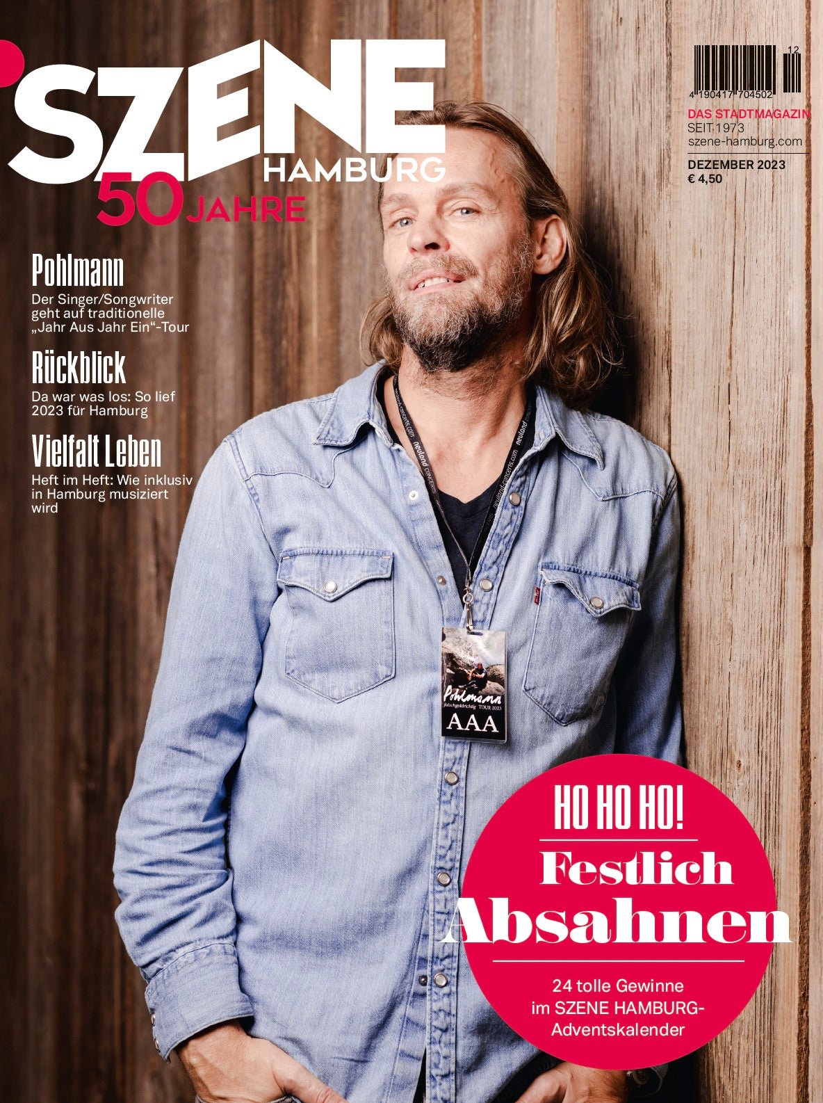 SZENE HAMBURG 12/2023 „Ho Ho Ho – festlich absahnen“ - SZENE HAMBURG Shop
