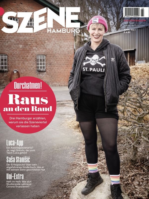 SZENE HAMBURG 4/2021 "Durchatmen!" - SZENE HAMBURG Shop
