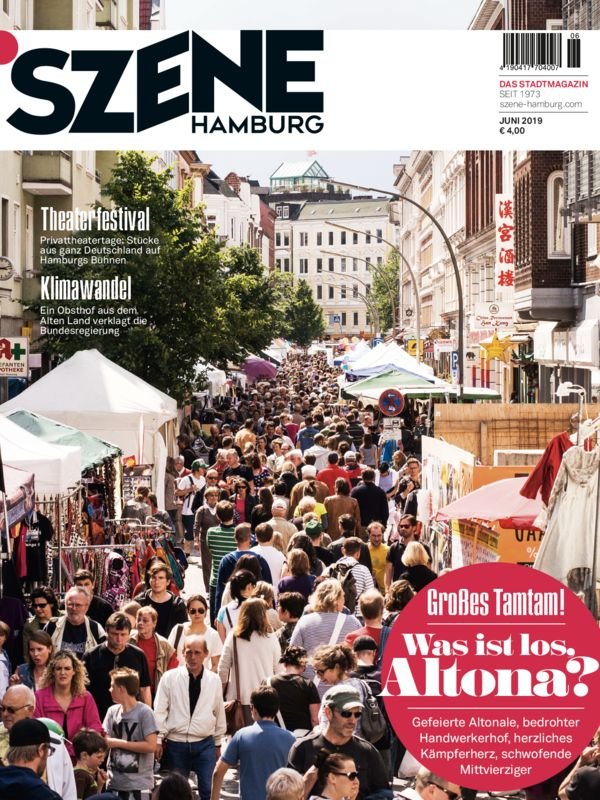 SZENE HAMBURG 6/2019 "Was ist los, Altona?" - SZENE HAMBURG Shop