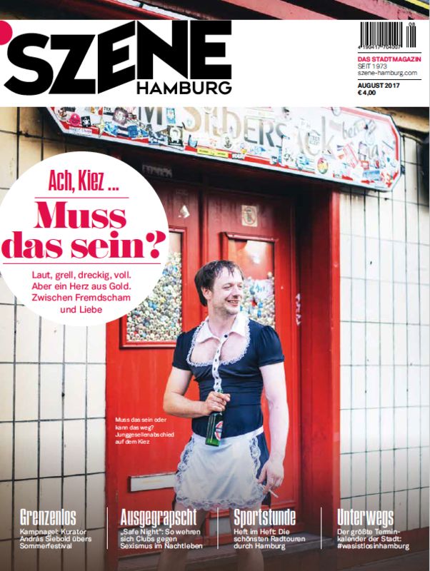 SZENE HAMBURG 8/2017 "Muss das sein?" - SZENE HAMBURG Shop