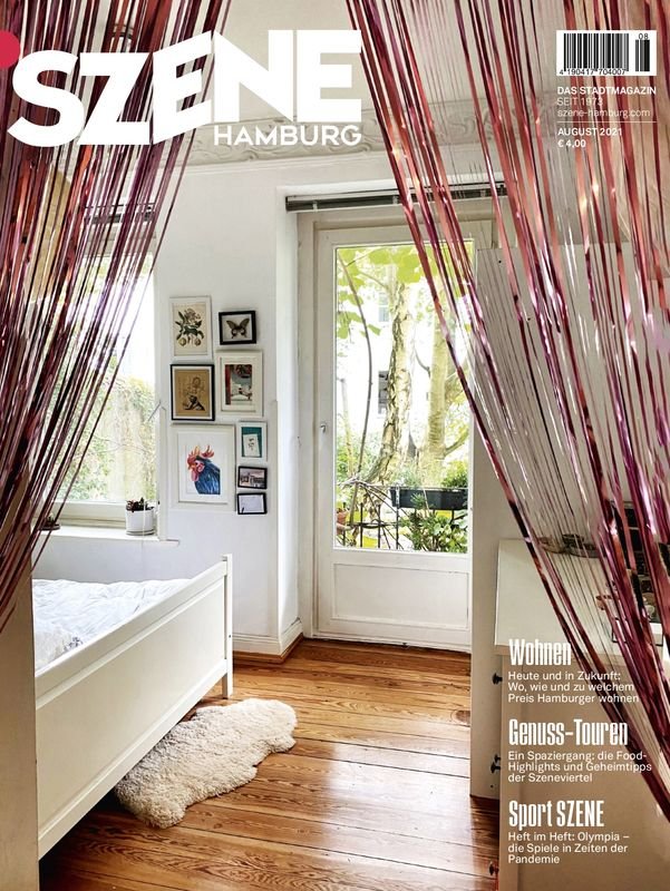 SZENE HAMBURG 8/2021 "Wohnen" - SZENE HAMBURG Shop