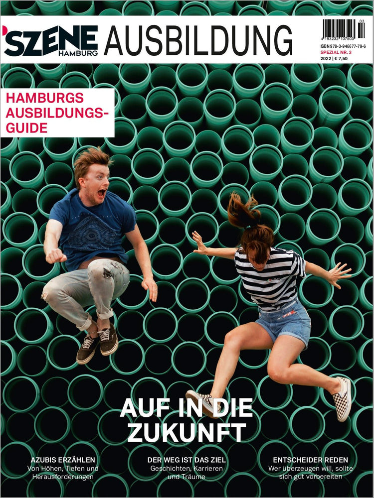 SZENE HAMBURG, Ausbildung „Auf in die Zukunft“ - SZENE HAMBURG Shop