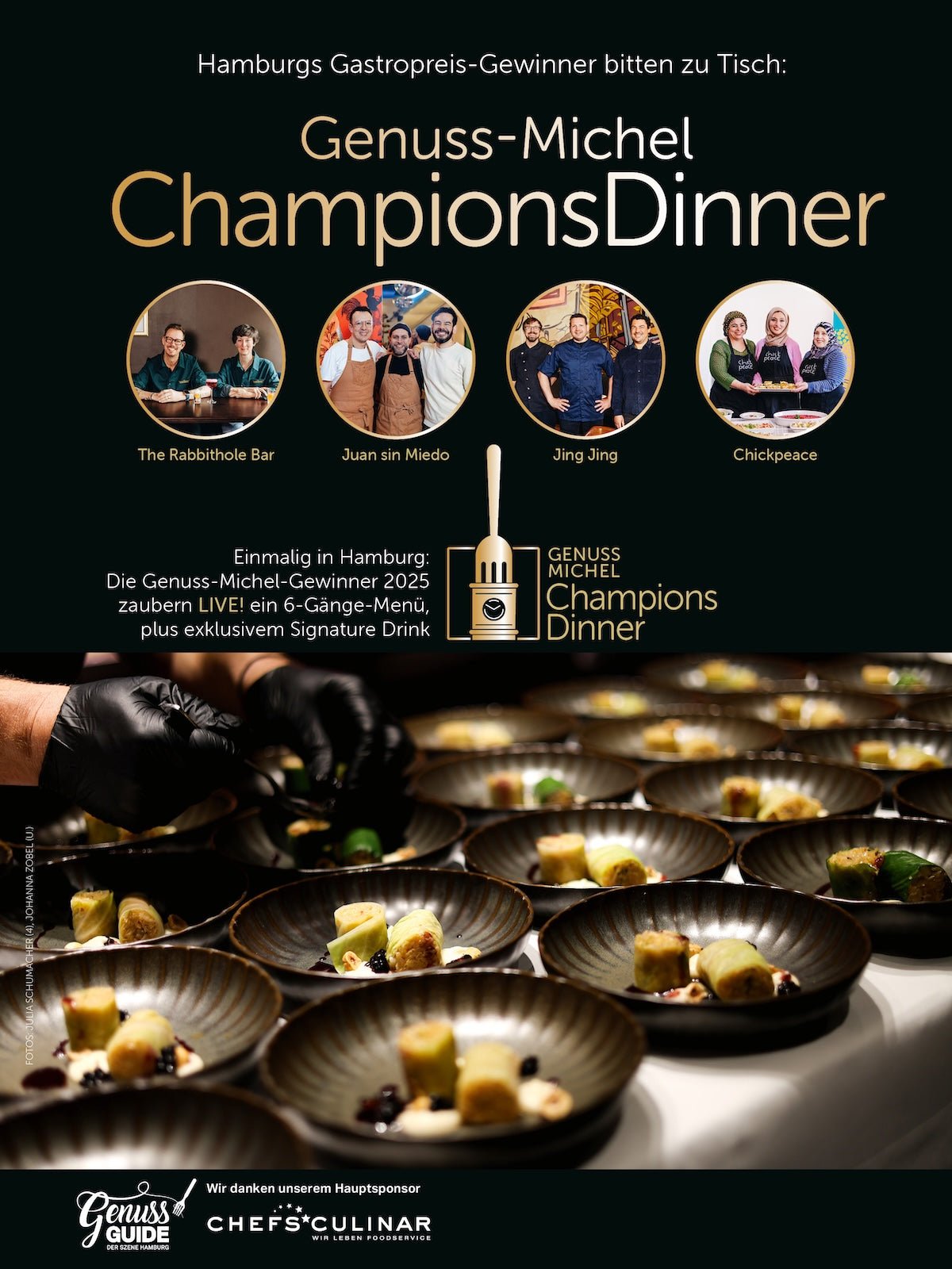 Genuss - Michel ChampionsDinner 2025 - SZENE HAMBURG Shop