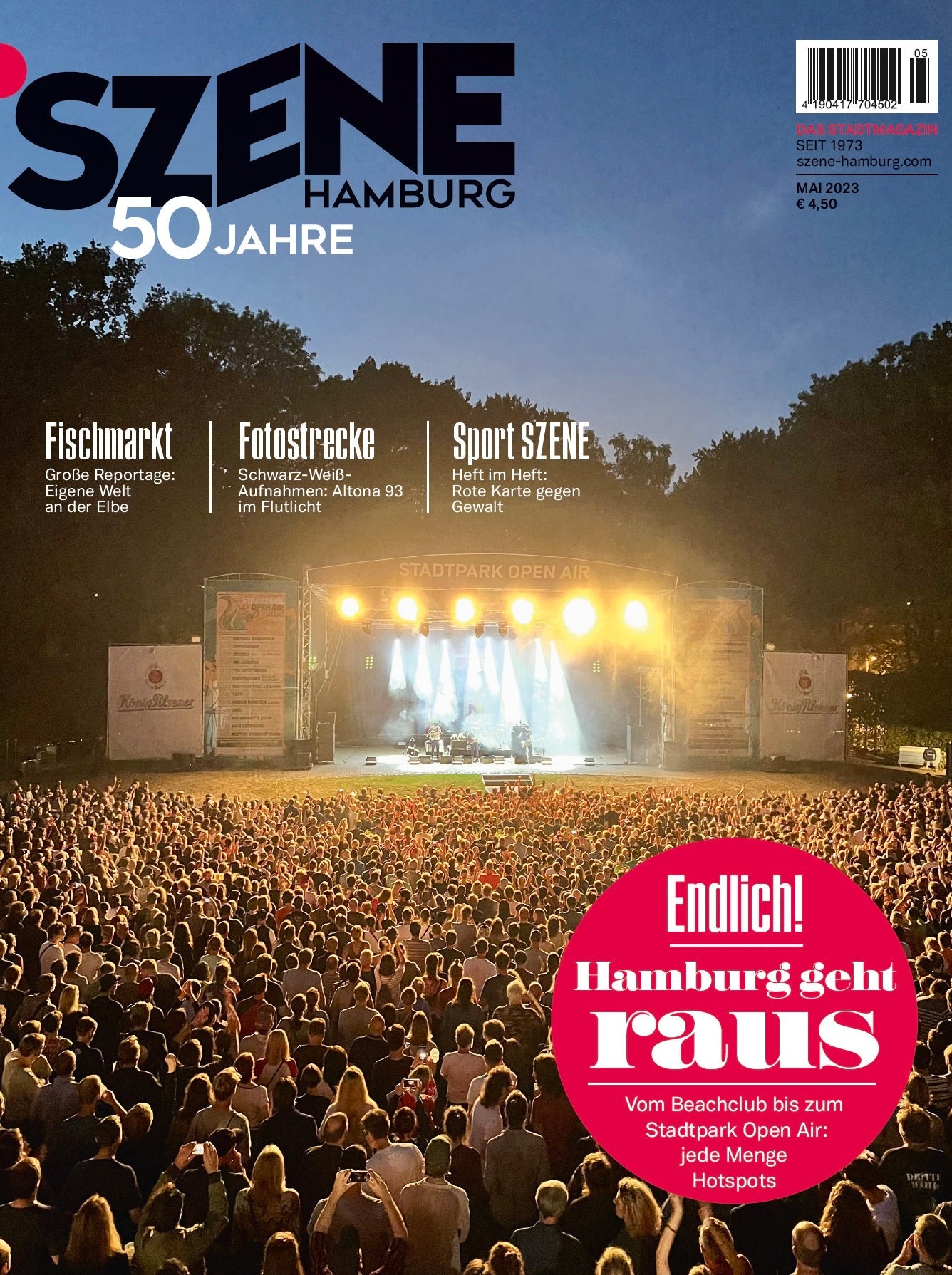 SZENE HAMBURG 05/2023 „Endlich! – Hamburg geht raus“ - SZENE HAMBURG Shop