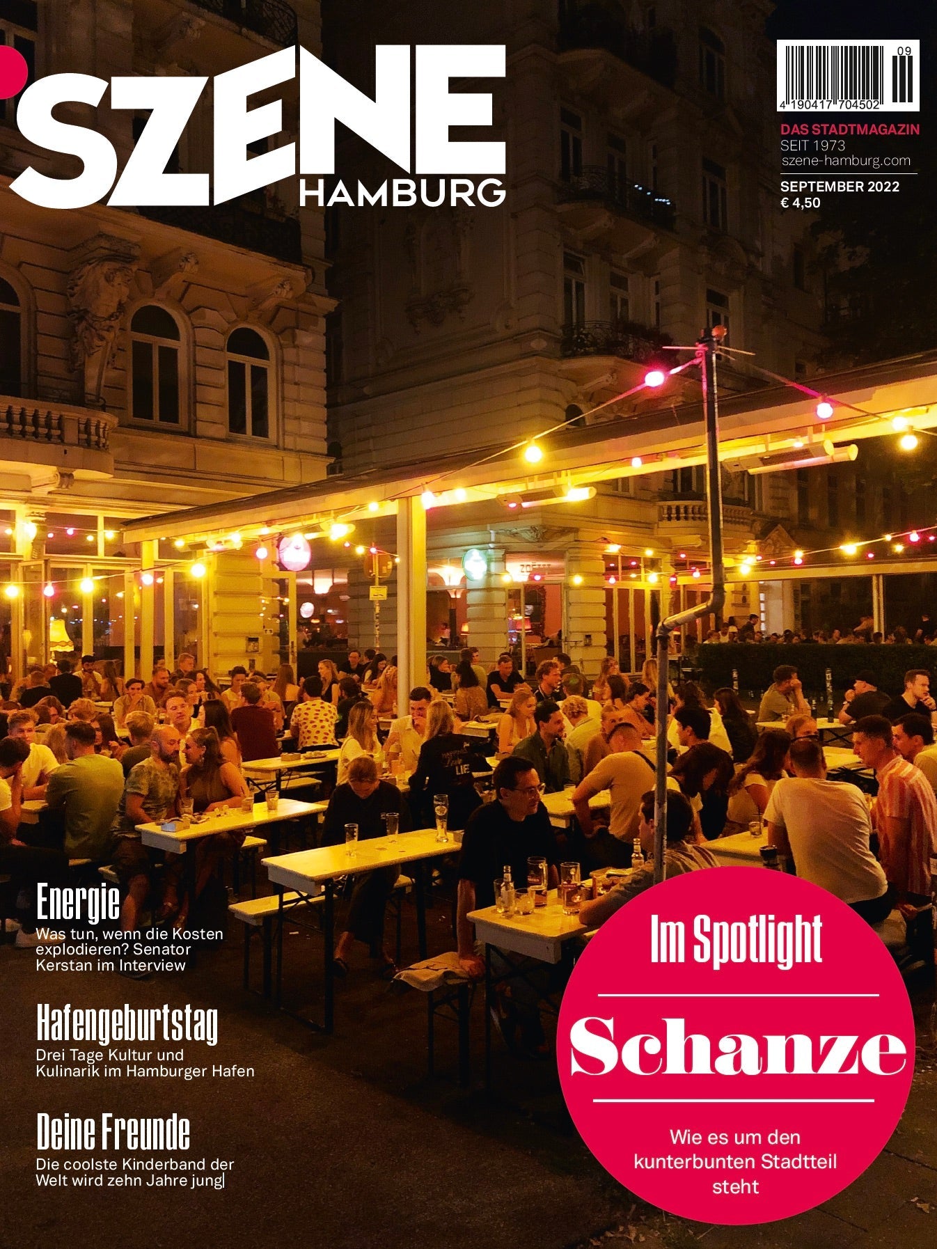 SZENE HAMBURG 09/2022 „Wie es um die Schanze steht“ - SZENE HAMBURG Shop