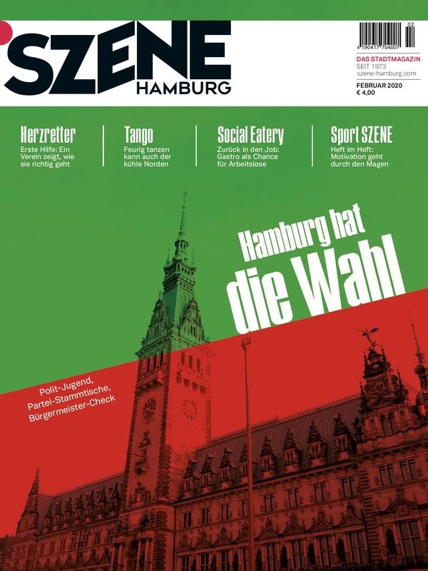 SZENE HAMBURG 2/2020 "Hamburg hat die Wahl" - SZENE HAMBURG Shop