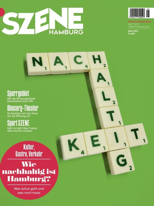 SZENE HAMBURG 5/2021 "Nachhaltigkeit" - SZENE HAMBURG Shop