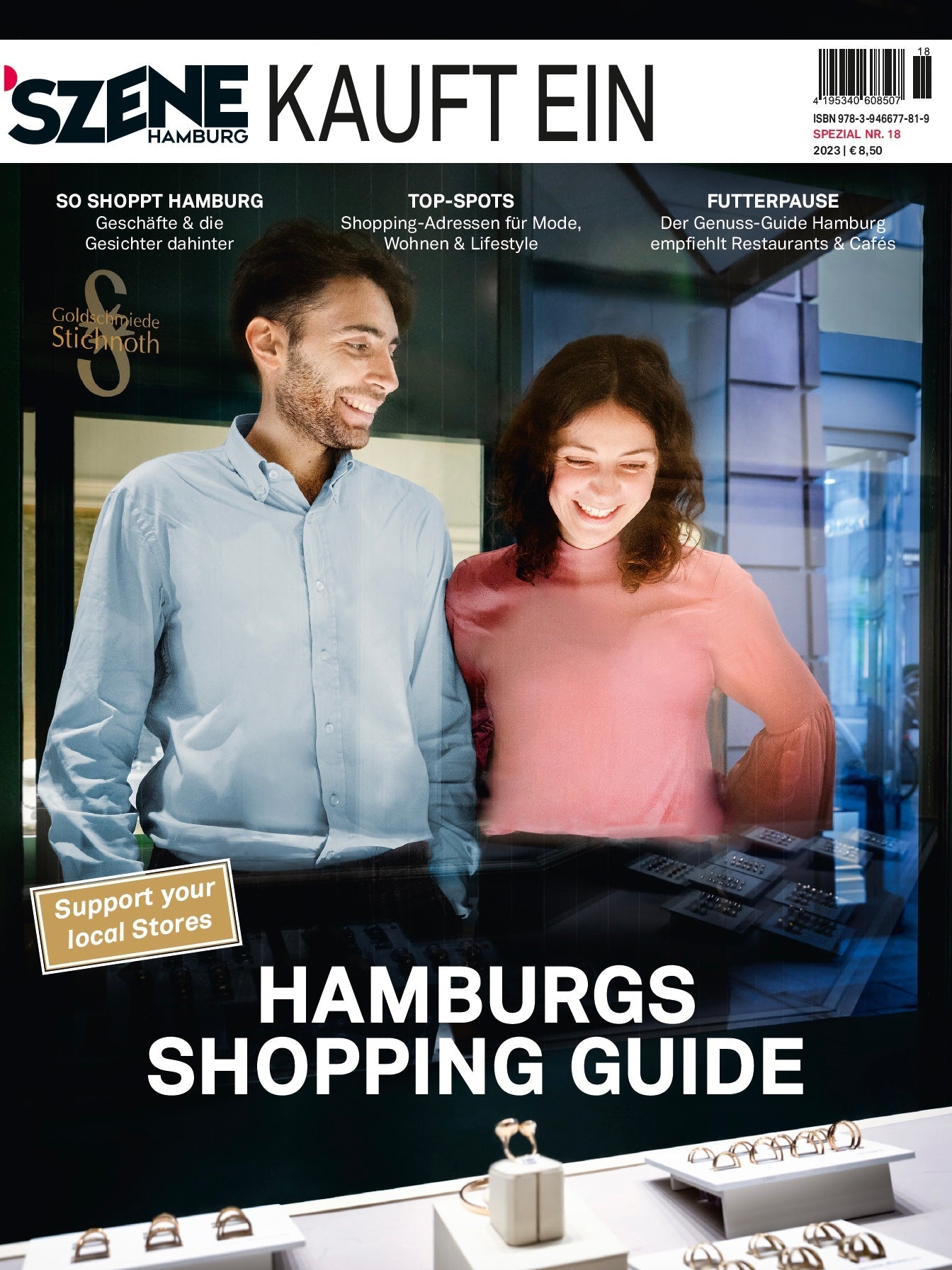 SZENE HAMBURG Kauft Ein 18/2022 „Hamburgs Shopping Guide“ - SZENE HAMBURG Shop