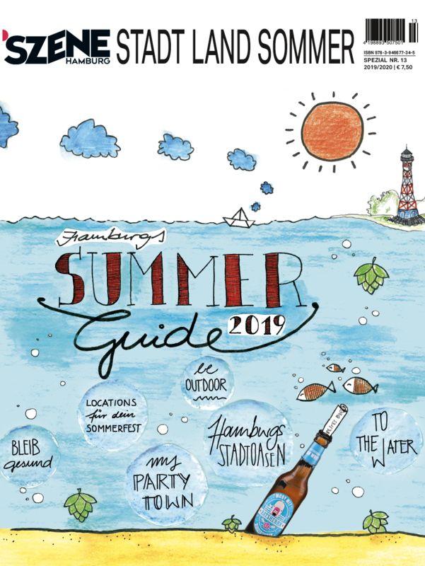 SZENE HAMBURG Stadt, Land, Sommer 13/2019 "Hamburgs Summer Guide 2019" - SZENE HAMBURG Shop